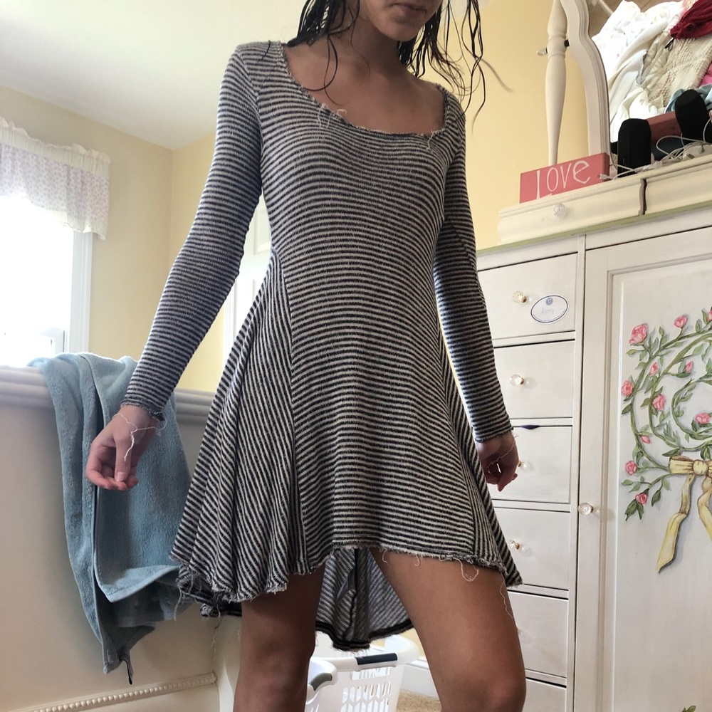 Urban Outfitters Striped Long sleeve Dress - Picture 4 of 6